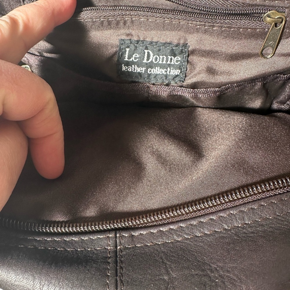 Black Structured Backpack With Durable Fabric - image 4